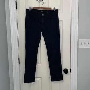 Rock & Republic Recession Collection Dark Wash Medium Rise Jeans Sz 30‎ Denim